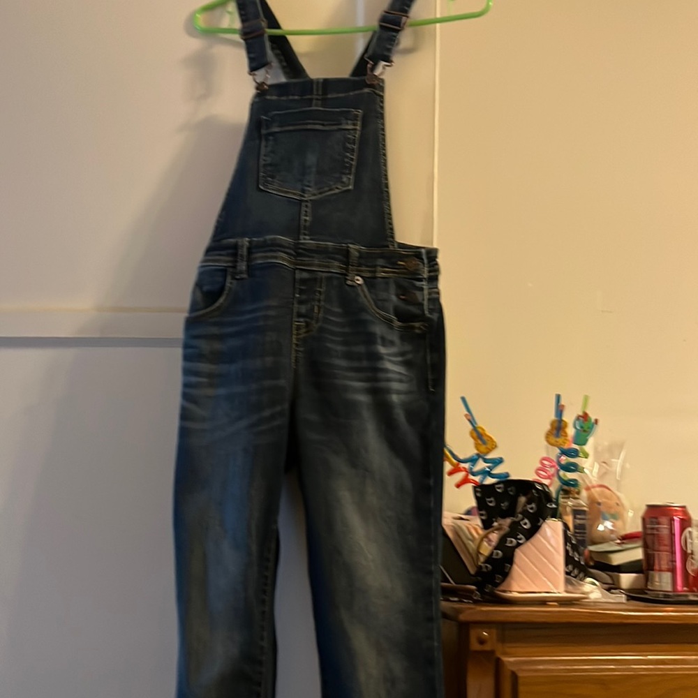 Girls overalls blue